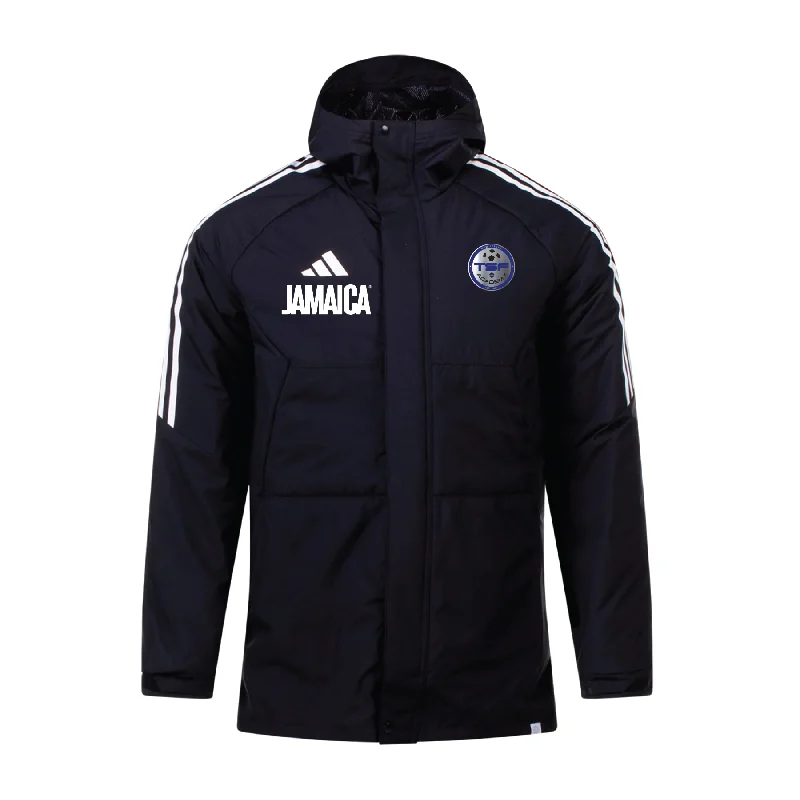 Stylish Parka Jacket for Winter Fashion-TSF Coaches adidas Condivo 22 Stadium Parka Jacket Black