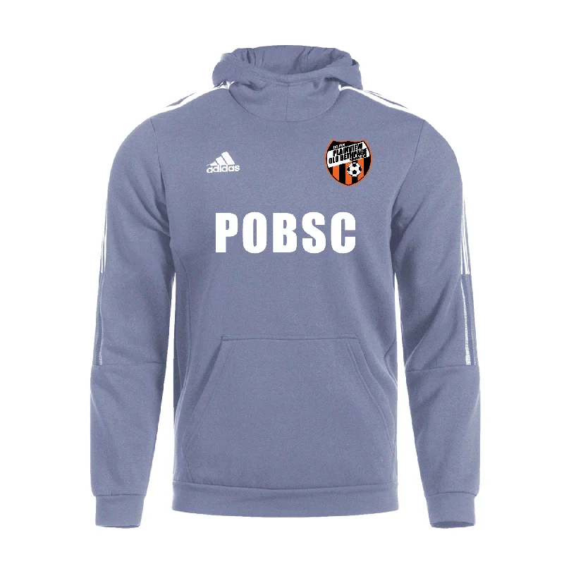 Soft Sherpa Hoodie for Extra Warmth-Plainview Old Bethpage FAN adidas Tiro 21 Hoodie Grey