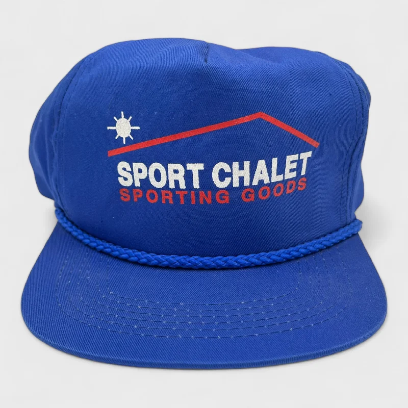 Simple Cotton Cap for Everyday Comfort-Vintage Sport Chalet Snapback Hat